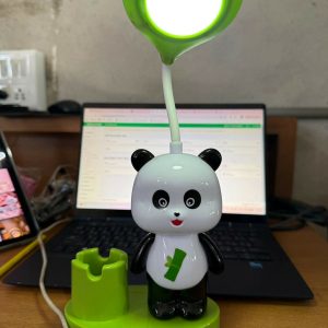 Panda LED Desk Lamp with Pen Holder Kids Study Table Lamp