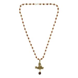 Mahakal Pendant with Rudraksha Necklace Mala