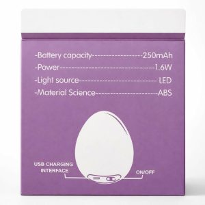 Unicorn Egg Kids Desk Lamp with LED Night Light & Flexible Neck