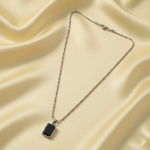 Premium Stainless-Steel Men’s Fashion Pendant Chain (1 Pc)