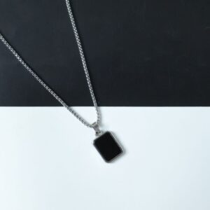 Premium Stainless-Steel Men’s Fashion Pendant Chain (1 Pc)