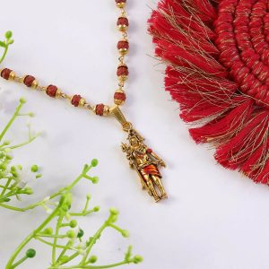 Mahadev Pendant with Rudraksha Necklace Combo