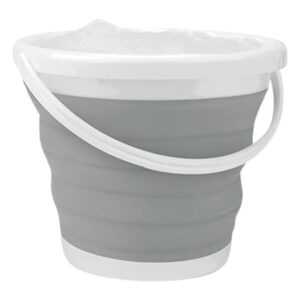 Collapsible Folding Bucket for Cleaning, Car Wash & Travel (1 Pc / 23x16 Cm)