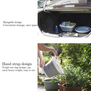 Collapsible Folding Bucket for Cleaning, Car Wash & Travel (1 Pc / 23x16 Cm)