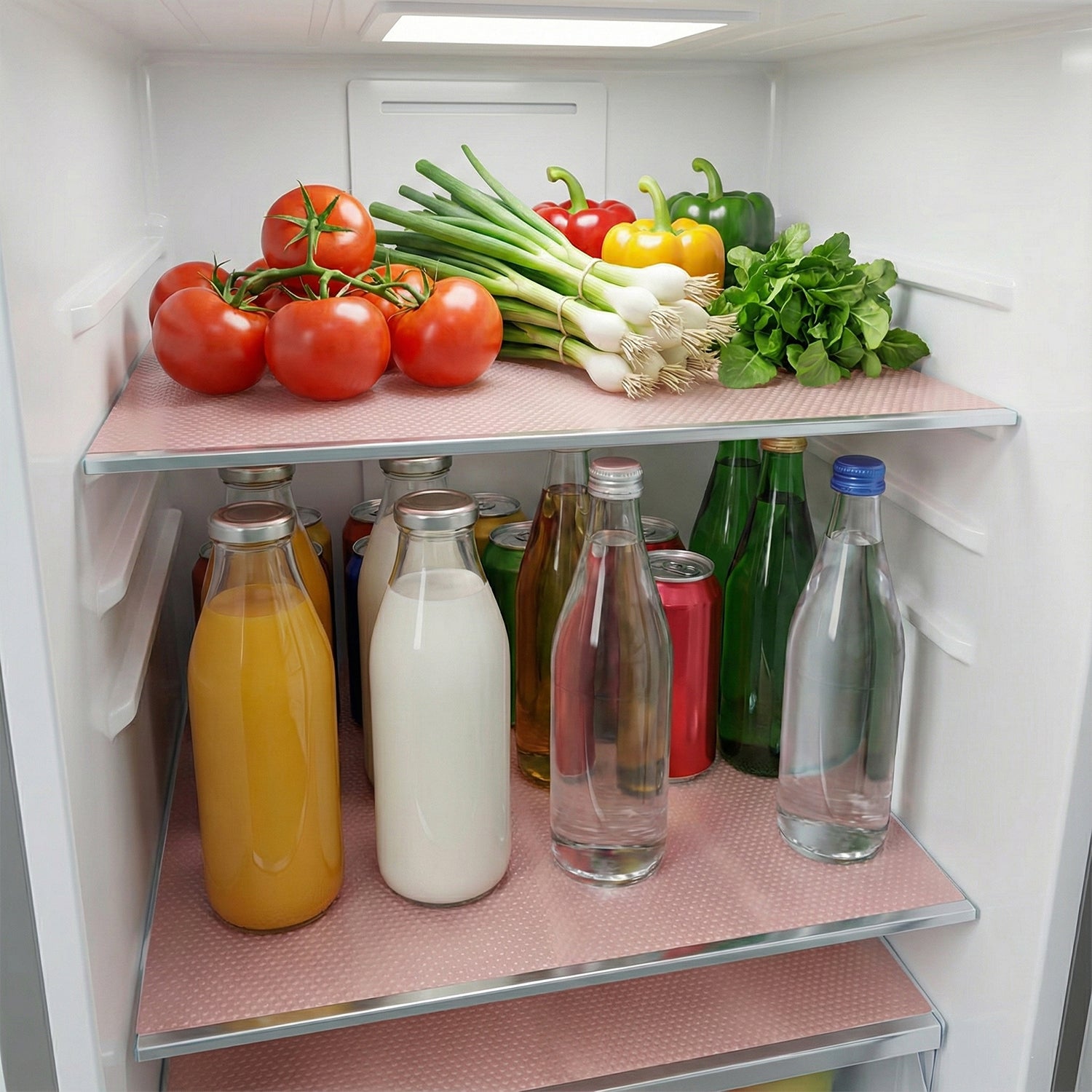 Transparent Plastic Fridge Mat 45 x 29 cm (4 Pc) - Image 8