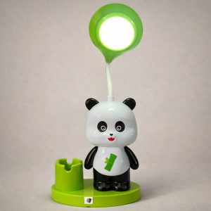 Panda LED Desk Lamp with Pen Holder Kids Study Table Lamp
