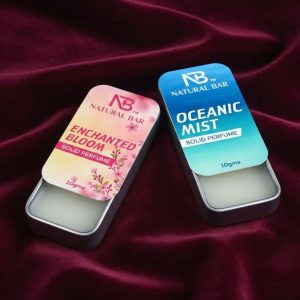 Enchanted Bloom And Oceanic Mist Combo Solid Perfume Alcohol Free Cologne for Men & Women (1Pc/10 Gm)