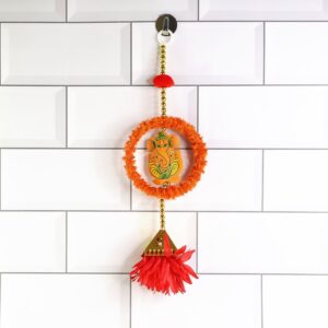 Decorative Hanging with Lord Ganesha Design - (1 Pc)