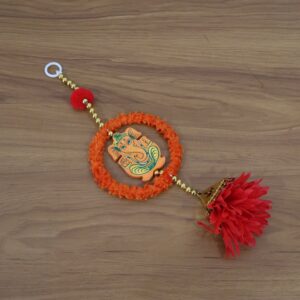 Decorative Hanging with Lord Ganesha Design - (1 Pc)