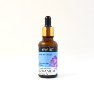 Eyelet Geranium Essential Oil for Skin Rejuvenation & Scalp Care – 30ML