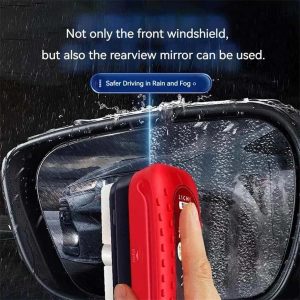 2 In 1 Car Windshield Water Wiper & Glass Cleaner Sponge, Liquid Not Included (1 Pc)