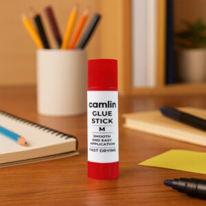Camlin Glue Stick – Medium Size Smooth and Easy Application Fast Drying Adhesive