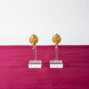 3 Drops Golden Earrings for Women & Girls – Traditional Fancy Jewellery Gift