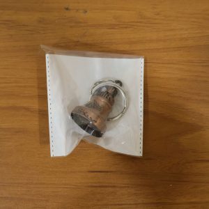 Bell Shape Mini Metal Keychain (1 Pc)