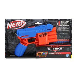 Nerf Alpha Strike Fang QS-4 Blaster Compact Dart Blaster with 10 Darts