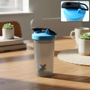 600 ML Plastic Prime Gym Shaker Bottle (1 Pc)