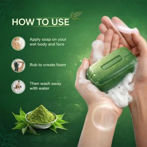 Neem Soap – Antibacterial Herbal Bathing Bar for Healthy Skin ( 75 Gm)
