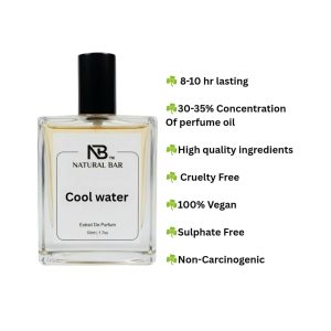 Cool Water Perfume Aromatic Marine Fresh Long Lasting Gift (50 ml)