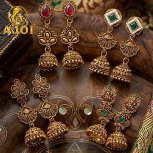 Antique Temple Gold Set of 4