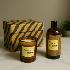 Scented Candle & Diffuser Gift Set – Relaxing Home Fragrance