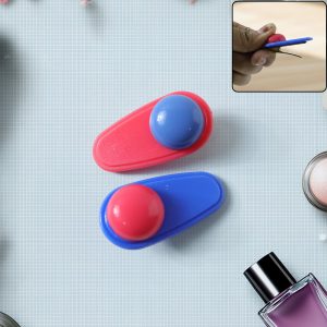 Decorative Snap Hair Clip Set (4 Pc)