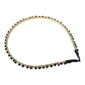 Elegant Gold Finish Decorative Hair Band (1 Pc)