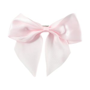 Elegant Satin Hair Bow Clip for Girls & Women (1 Pc)
