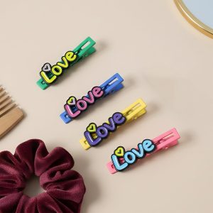 Decorative Hair Clip Set (4 Pc)