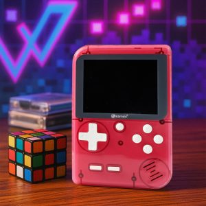 Sameo DreamBoy Retro Handheld Gaming Console with 500 Built-in Classic Games – Portable Mini Game Player with TV Output