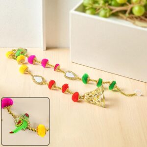 Traditional Decorative Hanging with Beads - (1 Pc)