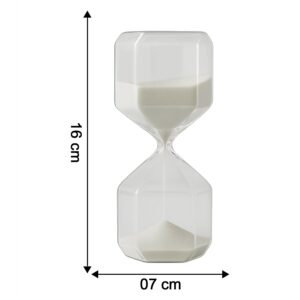 Elegant Glass Hourglass Sand Timer (1 Pc)