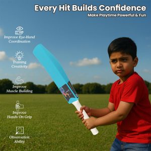 Chanak Poweredge Small Cricket Turf Bat for Boys & Girls, Cricket Bat for Kids 5+
