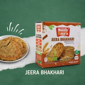 Naasta Baasta Jeera Bhakhari – Crispy Cumin Flavored Ready to Eat Snack (200 Gm)