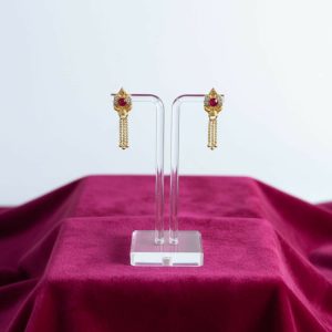 Classic Ethnic Gold Jhumka | Women Traditional Jewellery