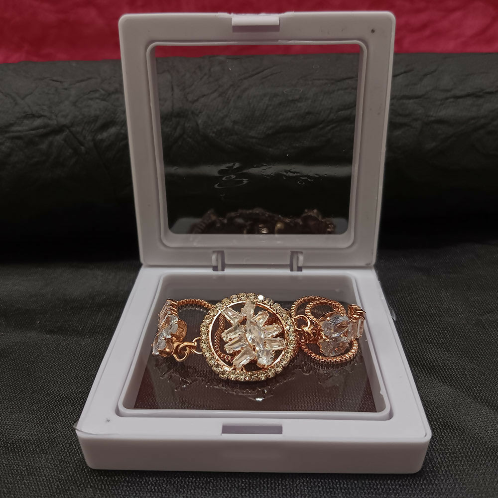 Designer AD Floral Bracelet for party wear