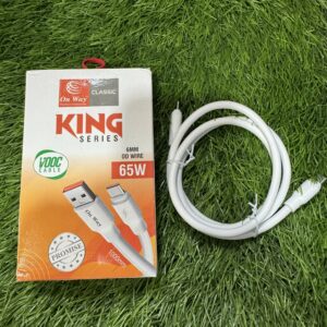 DATA CABLE SUPER FAST 65W MICRO KING SERIES