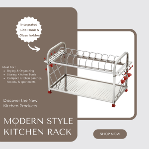 Regular Stainless Steel 12 x 18 Dish Rack