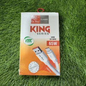 DATA CABLE SUPER FAST 65W MICRO KING SERIES