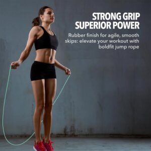 High-Speed Skipping Rope with Foam Padded Handles (1 Pc)