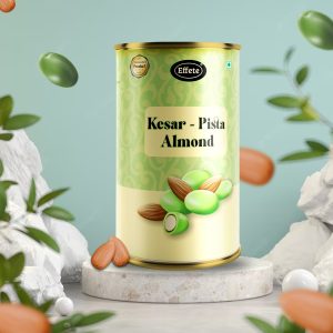 Effete Kesar-Pista Almonds Chocolate (96 g)