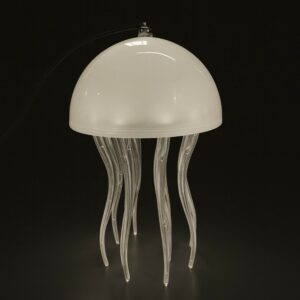3D Jellyfish LED Night Lamp for Kids & Adults | Color-Changing Mood Light for Bedroom, Living Room & Home Decor | Soft Ambient Glow with Flexible Tentacle Design | USB Powered Creative Jellyfish Shape Table Lamp for Gifting & Decoration