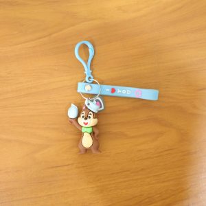 Cute Cartoon Squirrel Character Keychain (1 Pc)