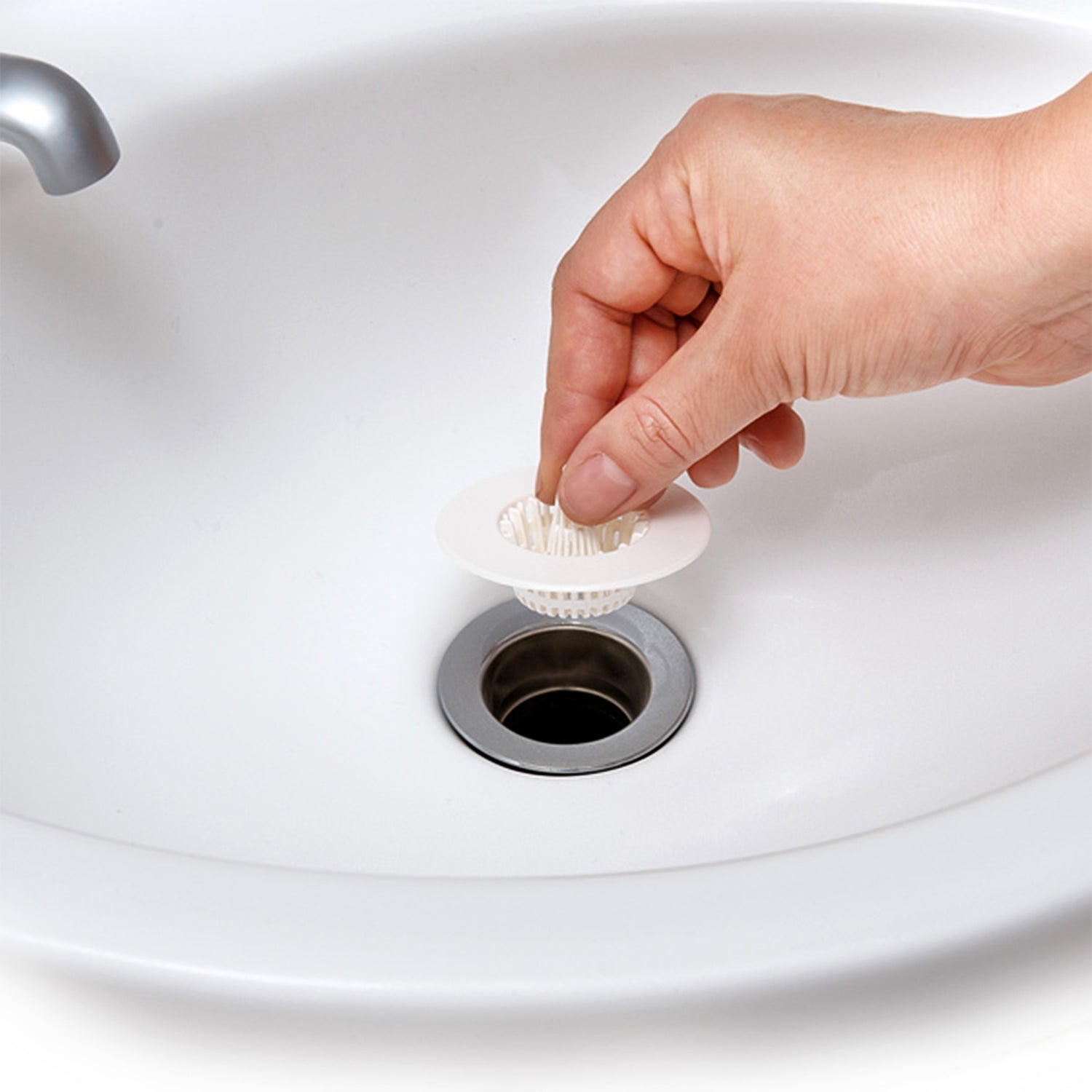 5 Pcs Multipurpose Sink Drain Hair Catcher & Strainer Filter (30~45 mm)