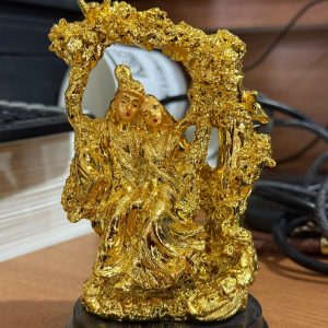 Radha Krishna Idol with Decorative Arch Showpiece for Home