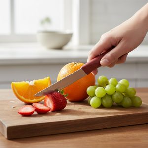 Multipurpose Stainless Steel Fruit Knife Set of 3