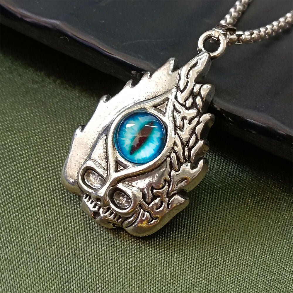 Demon Devil's Eye Chain Pendant