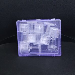 Set of 6 LED Crystal-Effect Table Lamps