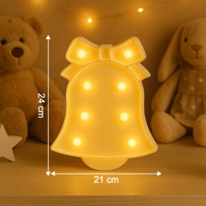 Bell Shaped LED Decorative Night Light (1 Pc)