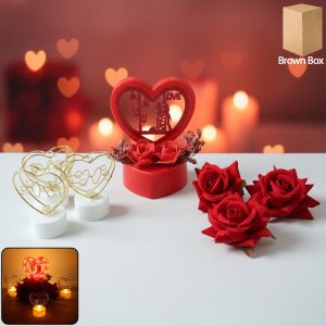 Romantic Heart Love Decorative Gift Set (1 Set)