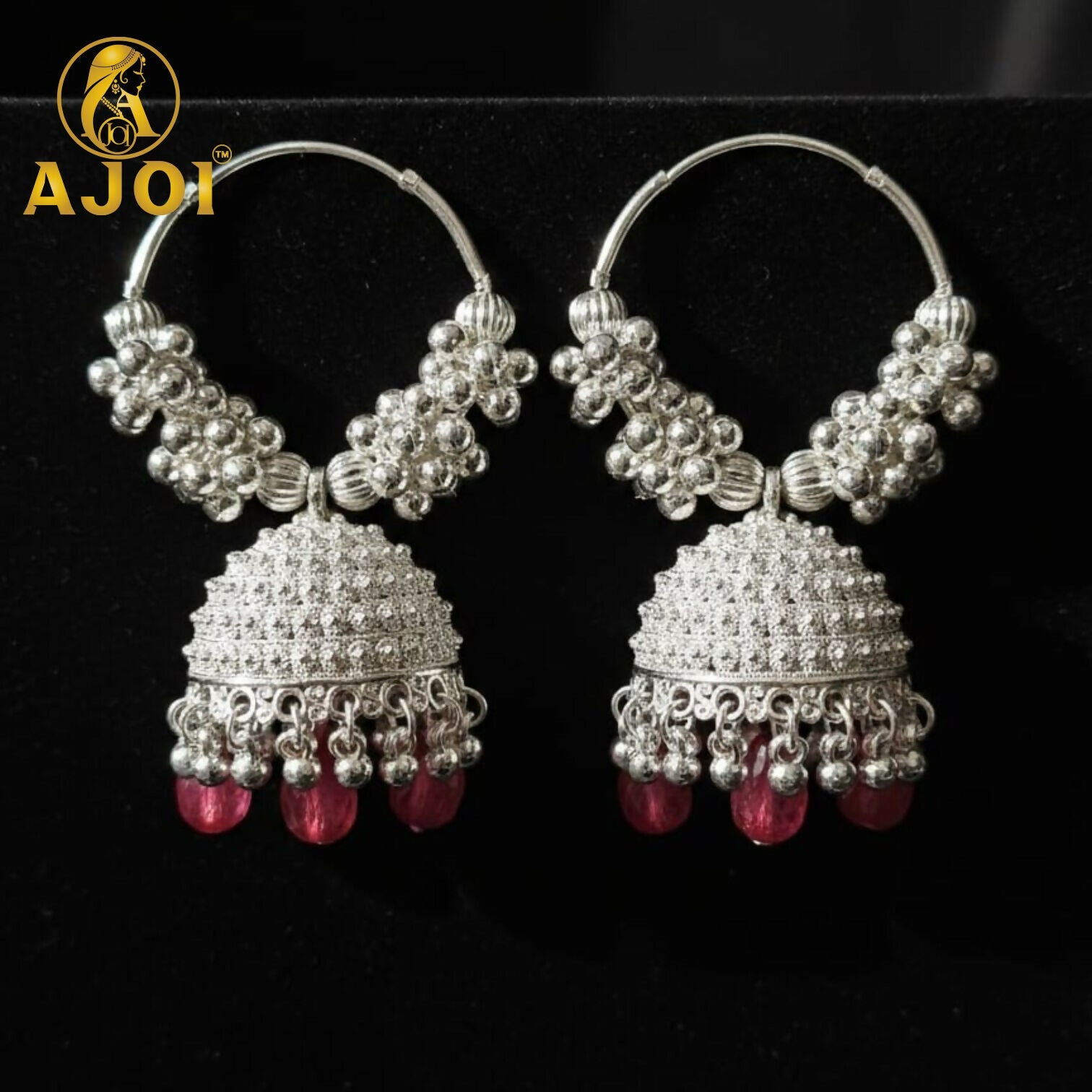 Heritage Silver with Ruby Drops - Image 3